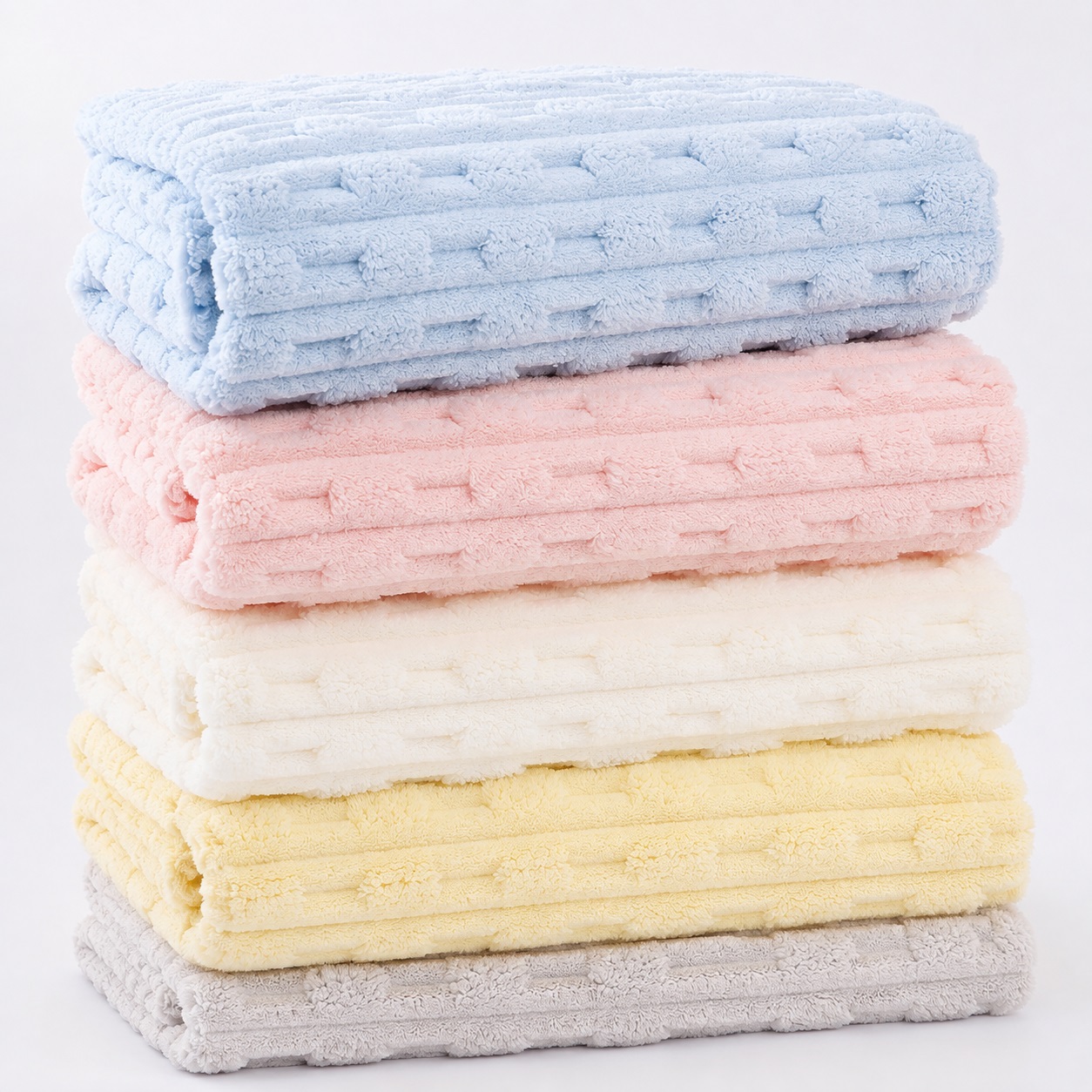 Sewing Technical Fabrics - ผ้าคอรัลฟลีซเนื้อหนา 280GSM นุ่ม ซึมซับได้ดี เหมาะสำหรับผ้าขนหนู เสื้อคลุมอาบน้ำ
