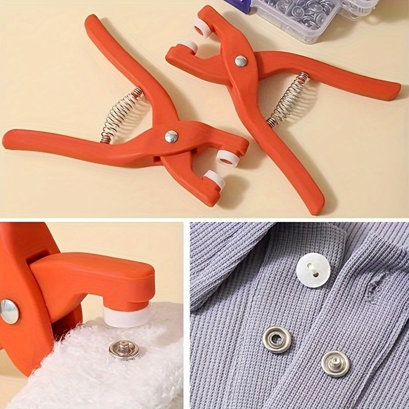 ชุดคีมย้ำกระดุมแบบใช้มือ 50 ชุ - Snap Button Plier บทวิจารณ์และราคา