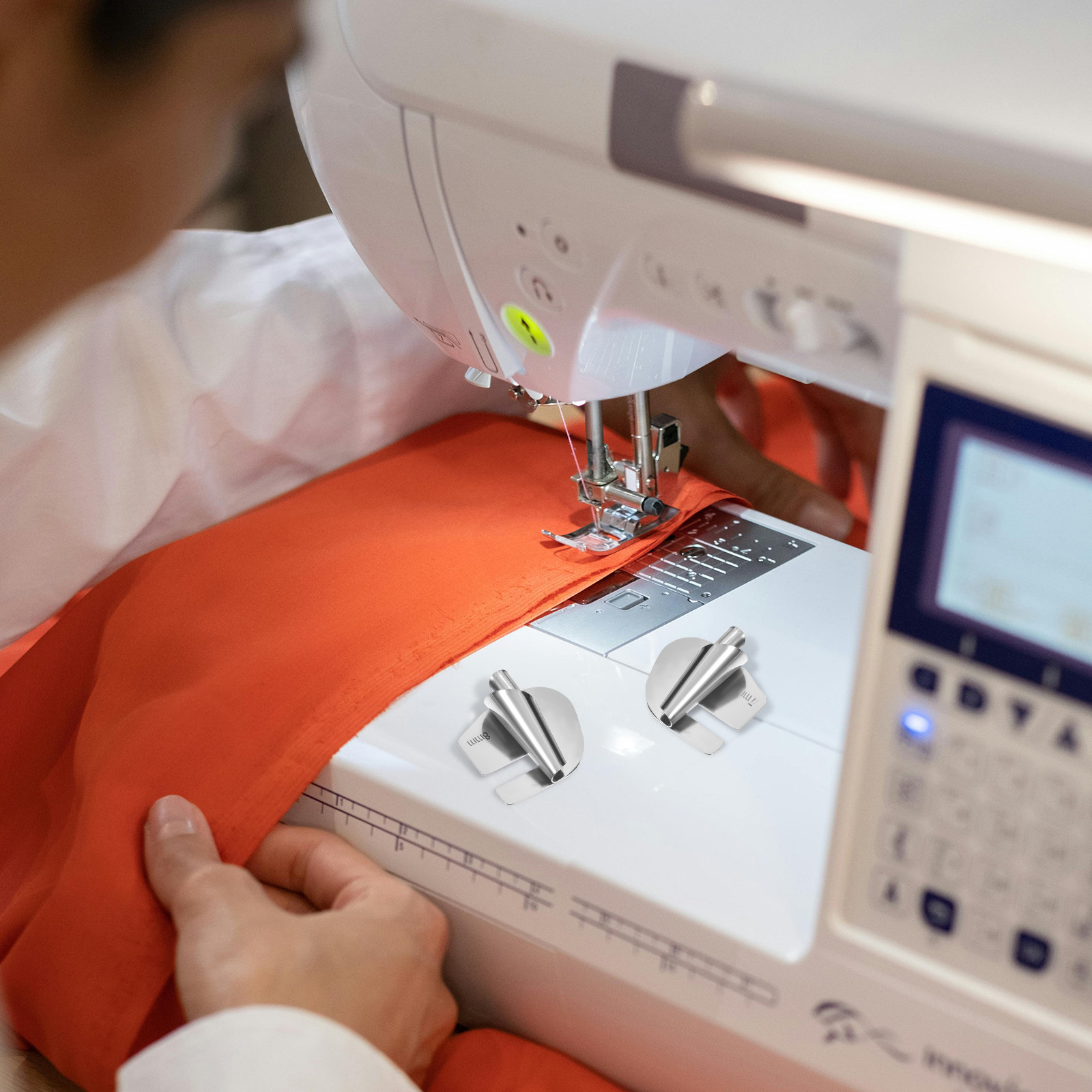 ชุดอุปกรณ์ตีนผีเย็บริมผ้าสำหรั - Rolled Hem Foot บทวิจารณ์และราคา