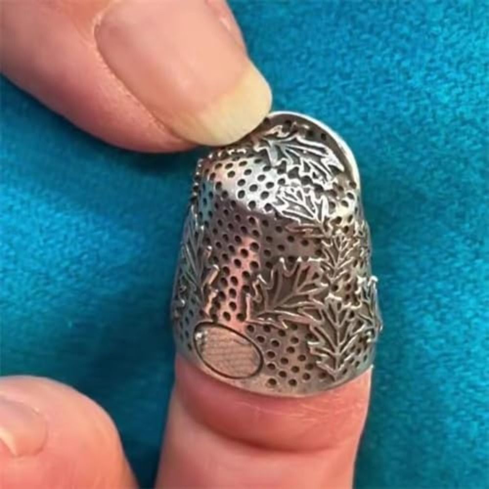 ปลอกนิ้วเย็บผ้าแบบเปิด ทำจากโล - Sewing Thimble Metal บทวิจารณ์และราคา