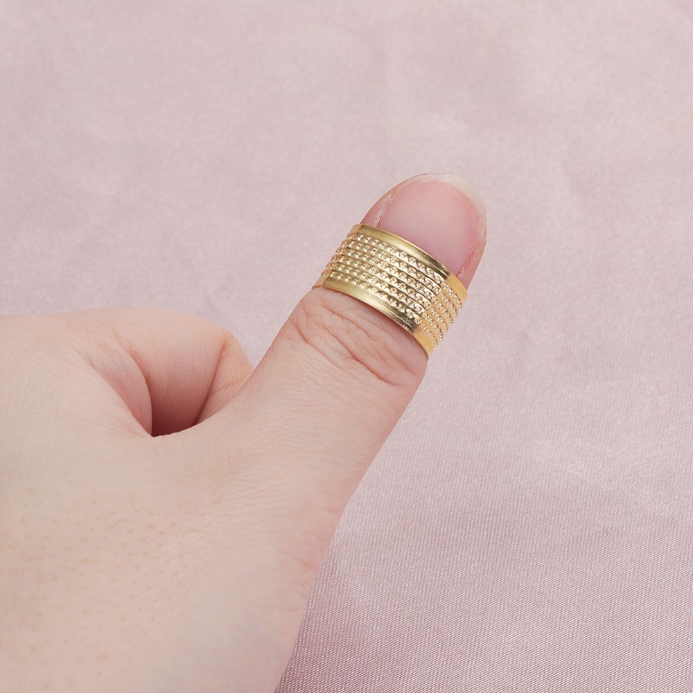 อุปกรณ์เย็บผ้า แหวนปลอกนิ้วโลห - Sewing Thimble Metal บทวิจารณ์และราคา