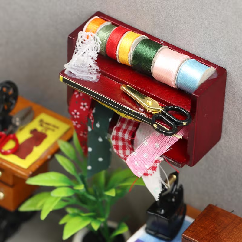 กล่องเย็บผ้าขนาดเล็กสำหรับบ้าน - Sewing Factory บทวิจารณ์และราคา