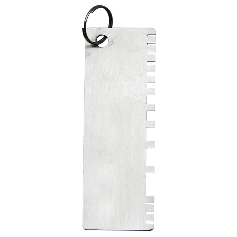 เกจวัดความหนาสแตนเลส ไม้บรรทัด - Seam Gauge Metal บทวิจารณ์และราคา