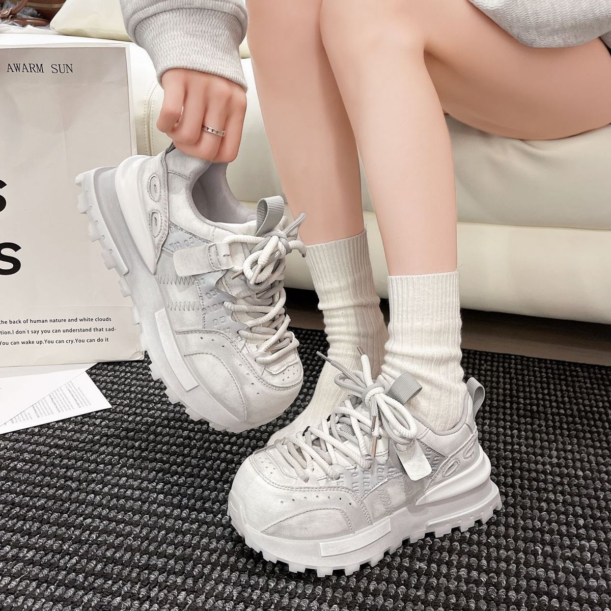 รองเท้าผ้าใบสไตล์วินเทจสำหรับผ - Sewing Latex บทวิจารณ์และราคา