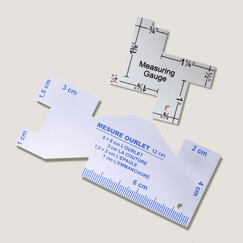 เกจวัดระยะตะเข็บ ไม้บรรทัดโลหะ - Seam Gauge Metal บทวิจารณ์และราคา