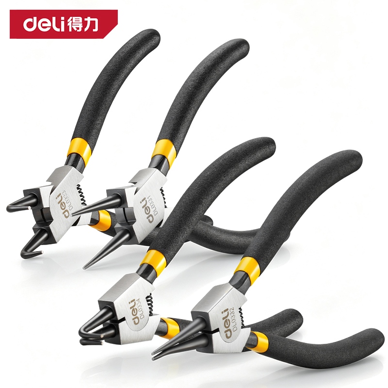 ชุดคีมถอดแหวนล็อค Deli ขนาด 5  - Snap Button Plier บทวิจารณ์และราคา