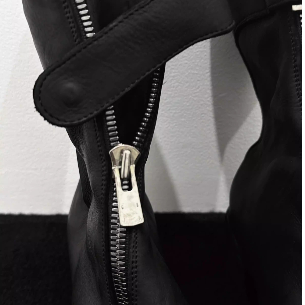 แฟชั่นรองเท้าบูทเชลซีหนังแท้ ซ - Sewing Front Zipper บทวิจารณ์และราคา