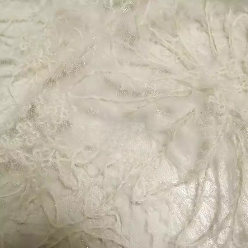 ผ้าลูกไม้ตาข่ายปักลายเชือกขนนก - Is Sewing A Textile Craft บทวิจารณ์และราคา