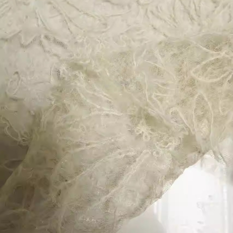 ผ้าลูกไม้ตาข่ายปักลายเชือกขนนก - Is Sewing A Textile Craft บทวิจารณ์และราคา