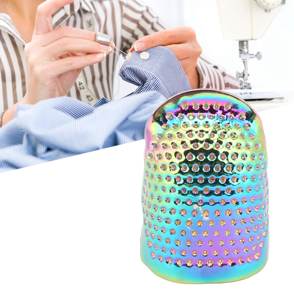 ปลอกนิ้วทองเหลืองทนทาน 4 ชิ้น  - Sewing Thimble Metal บทวิจารณ์และราคา