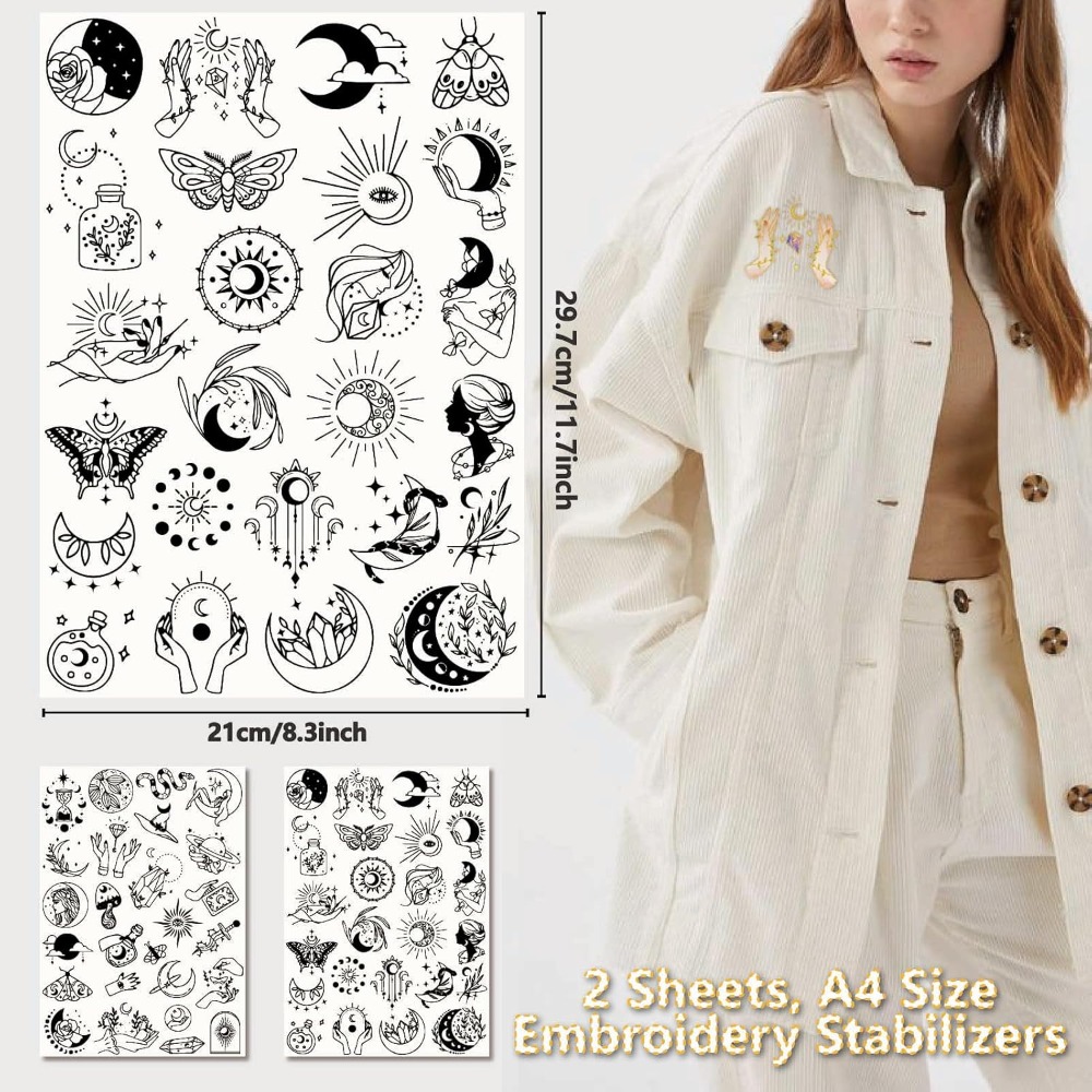 51 ชิ้น Boho Moon Sun น้ําเย็บ - Sewing Factory บทวิจารณ์และราคา