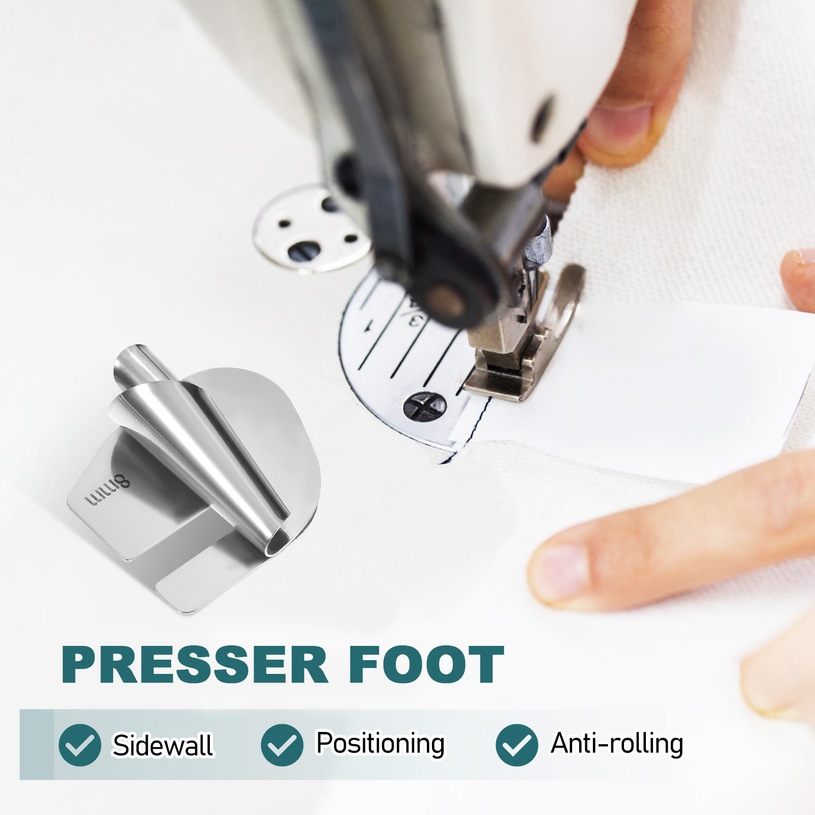ชุดตีนผีเย็บริมผ้าแบบม้วน 1 ชุ - Rolled Hem Foot บทวิจารณ์และราคา